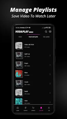 Vodaplay PopupTube Player android App screenshot 1