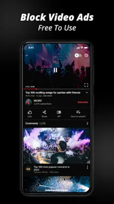 Vodaplay PopupTube Player android App screenshot 4